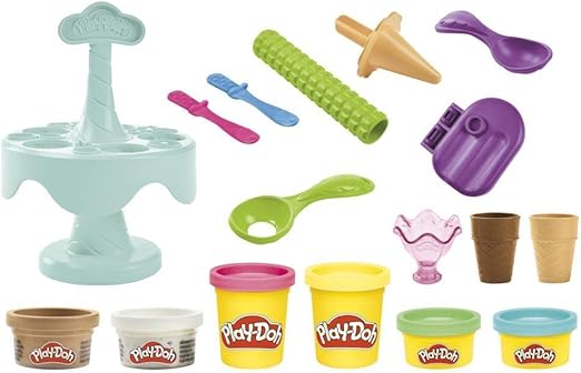 Play-Doh Küchenwerkstatt Eiscreme Spielknet-Set
