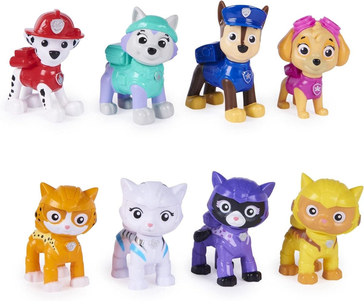PAW Patrol Cat Pack 8 Figuren Geschenkset