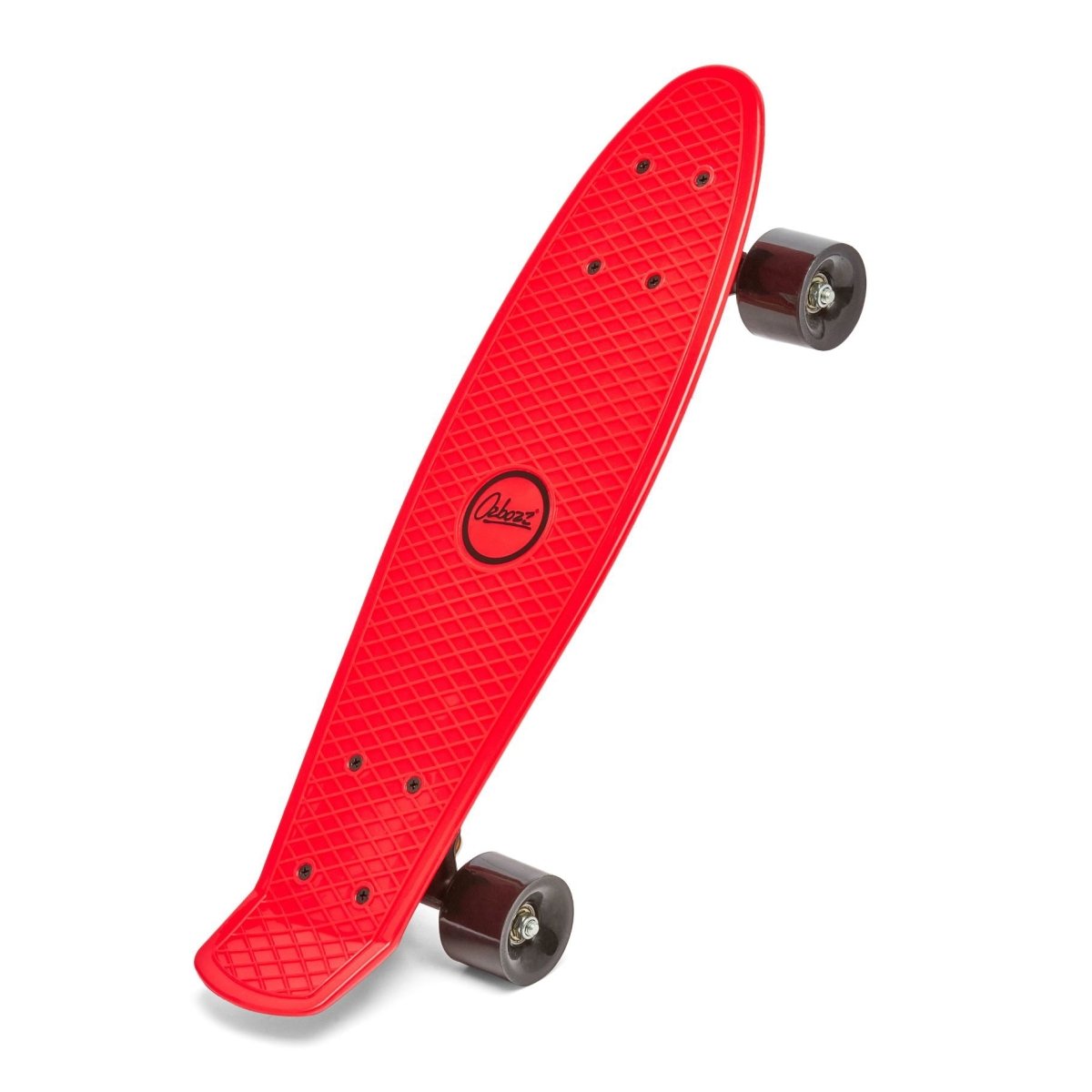 Ozbozz Skateboard Penny Rot/Schwarz.