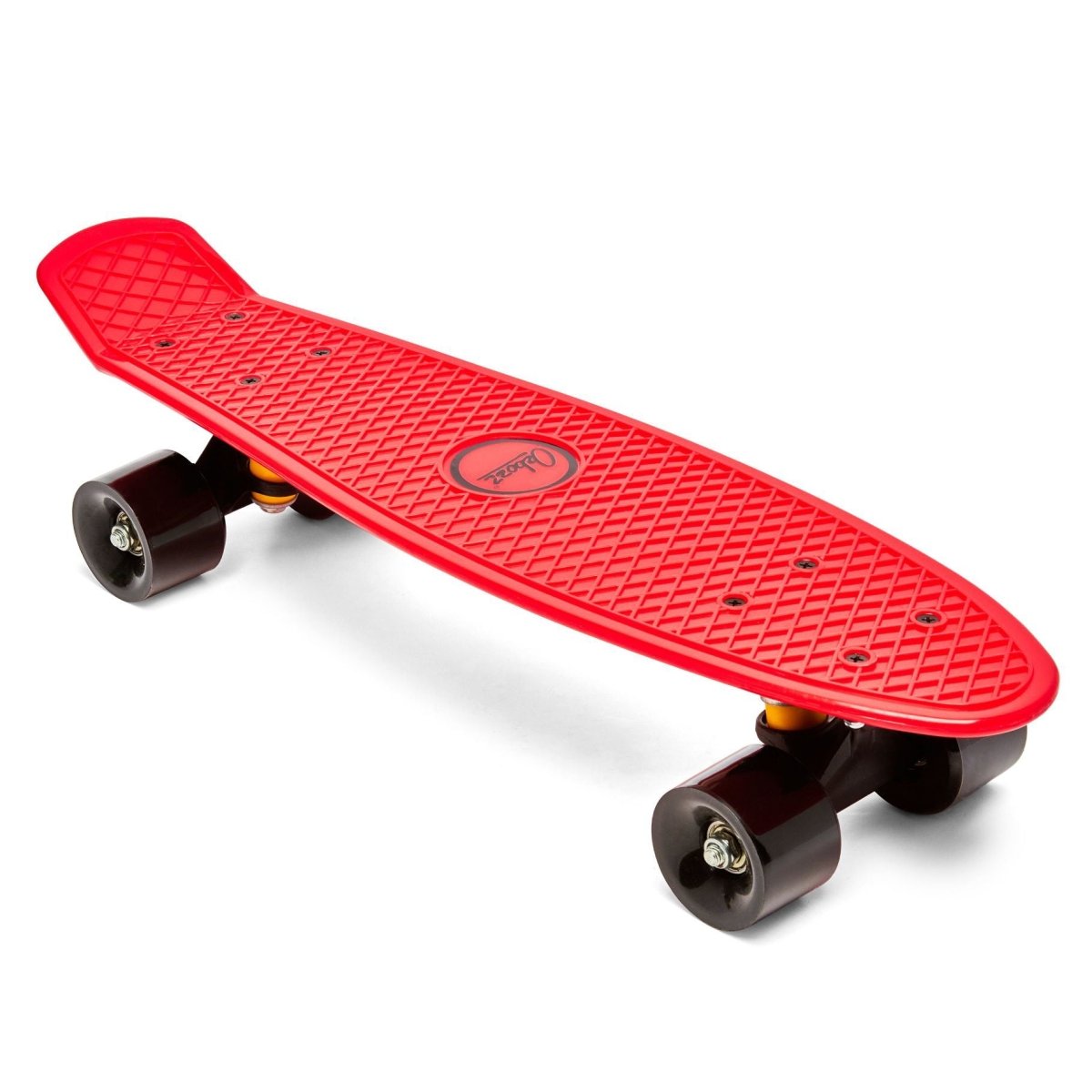 Ozbozz Skateboard Penny Rot/Schwarz.