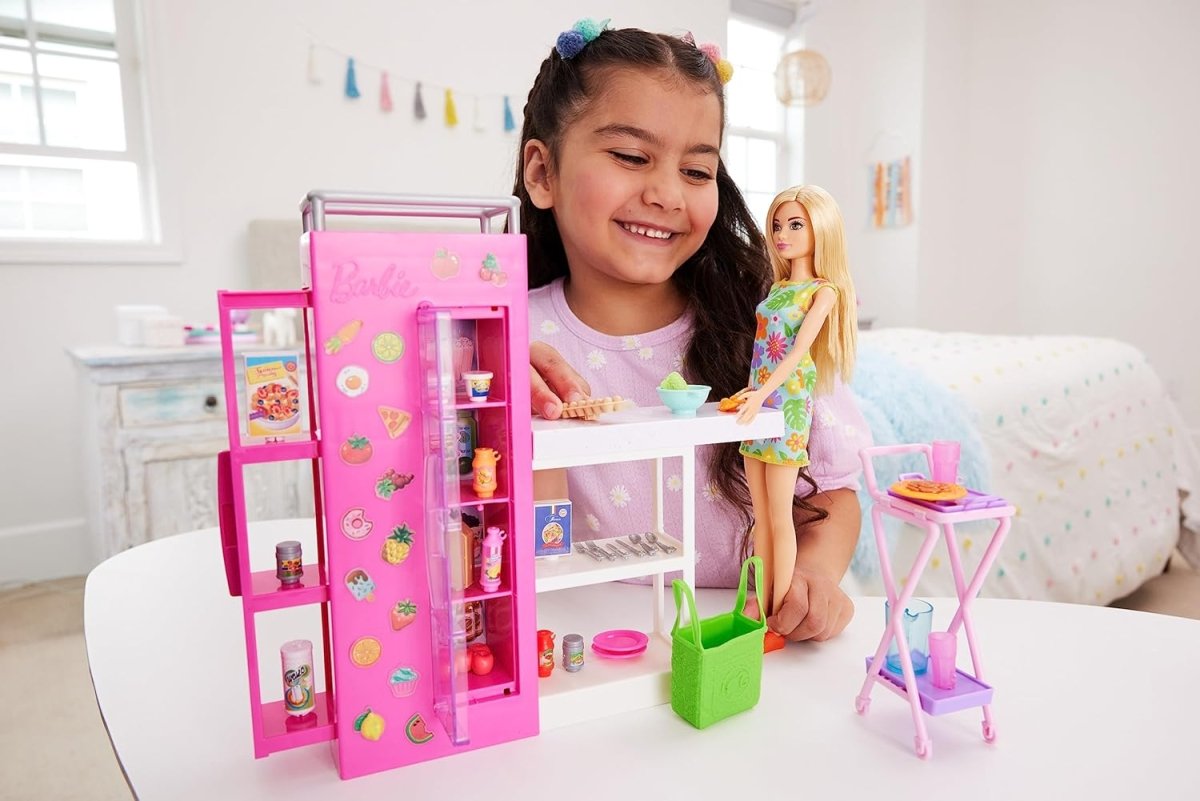 Barbie - Vorratskammer Spielset mit Puppe