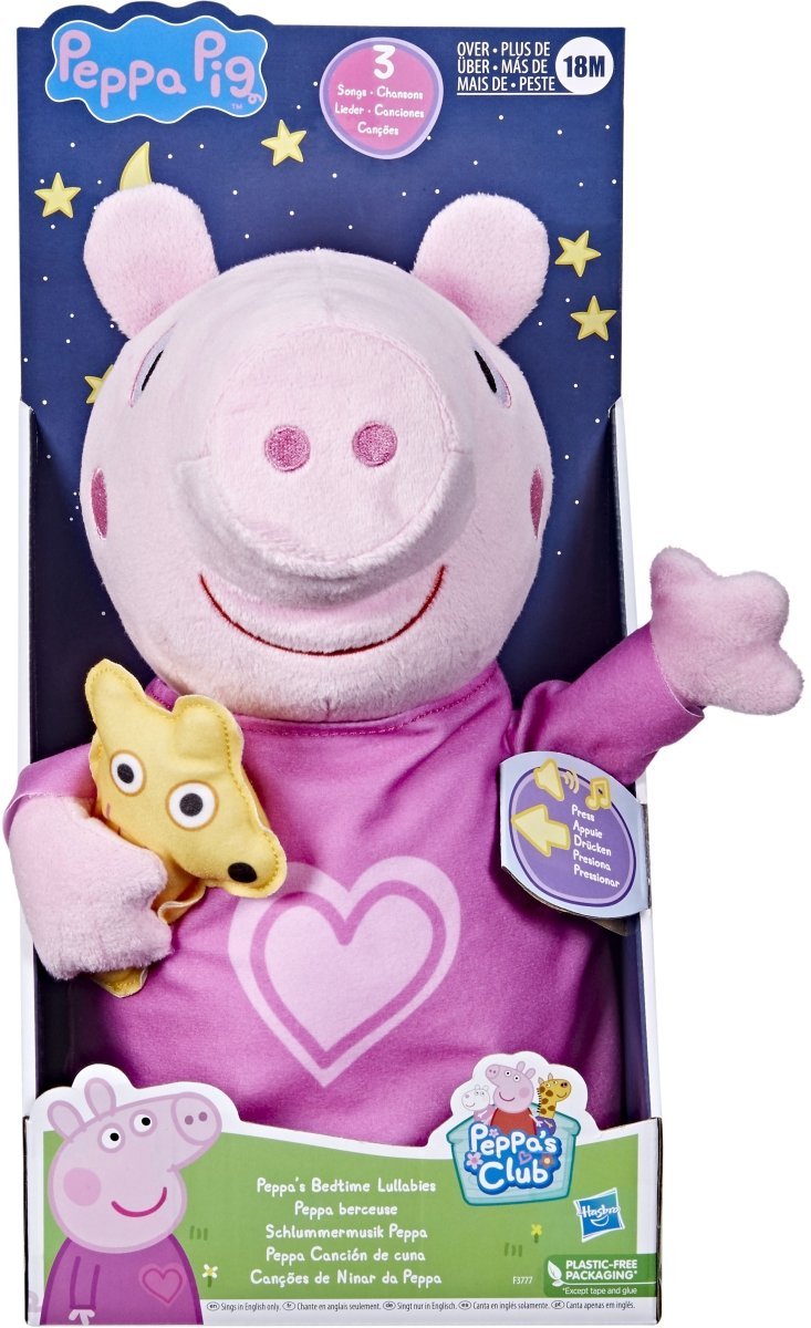 Peppa Pig Schlummermusik – Kuschelpuppe für süße Träume