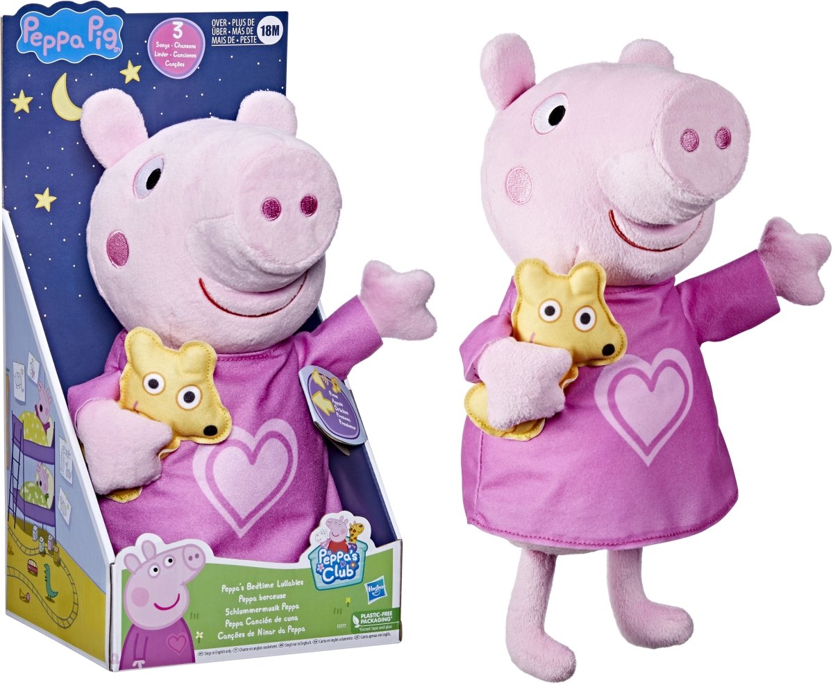 Peppa Pig Schlummermusik – Kuschelpuppe für süße Träume