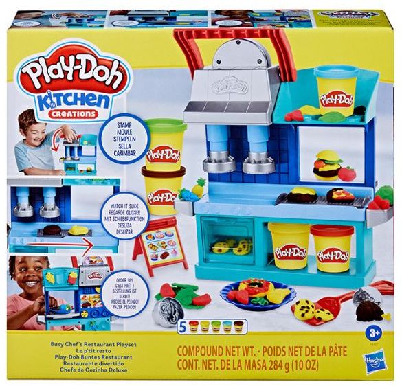 Play-Doh Buntes Restaurant – Knete dein Menü!