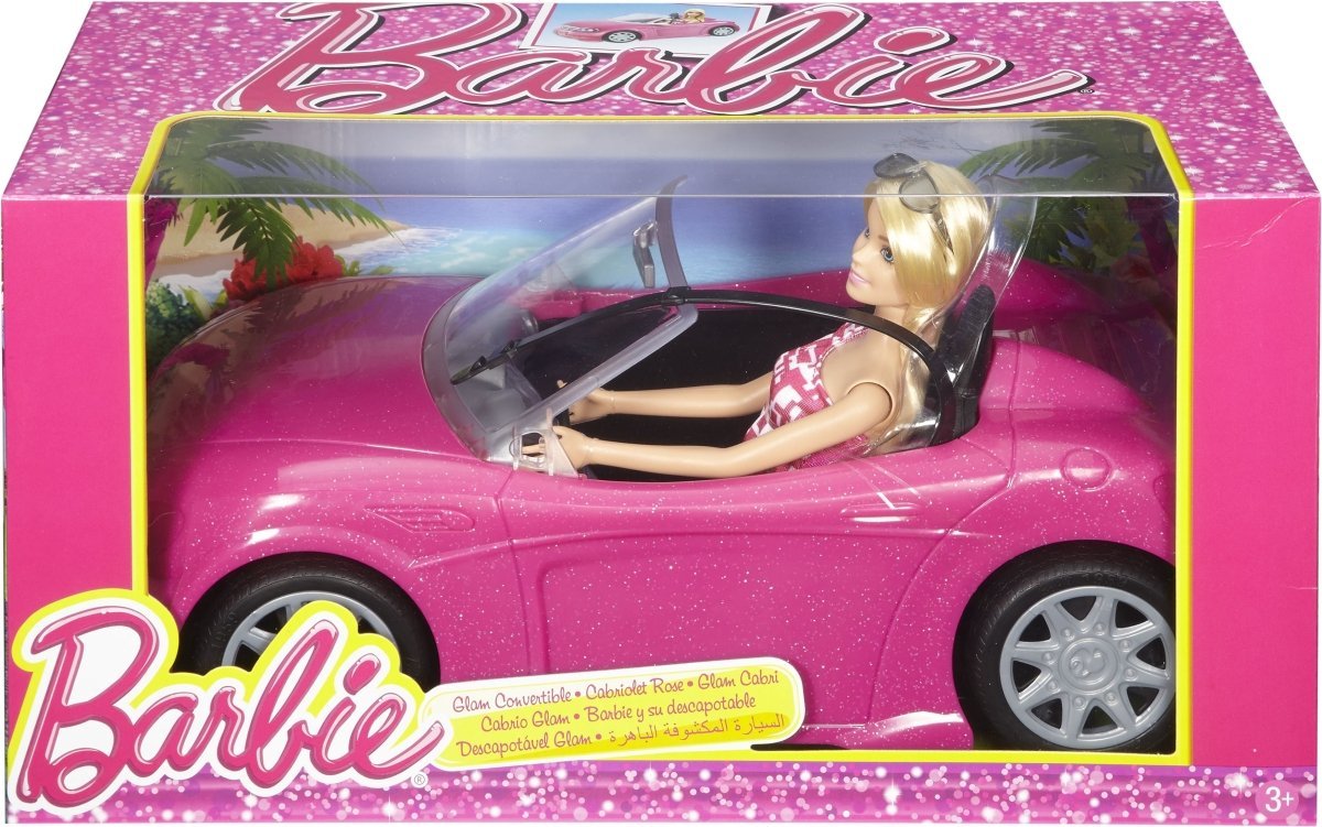 Mattel - Barbie Glam Cabrio mit Puppe