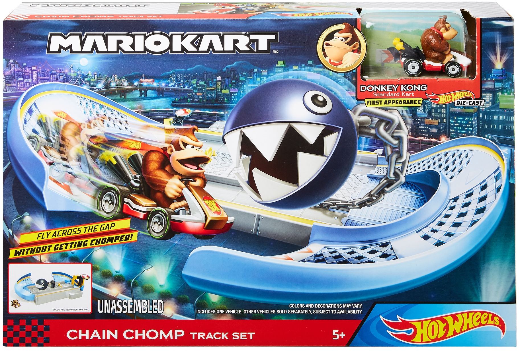 Mattel - Hot Wheels Mario Kart Kettenhund-Trackset