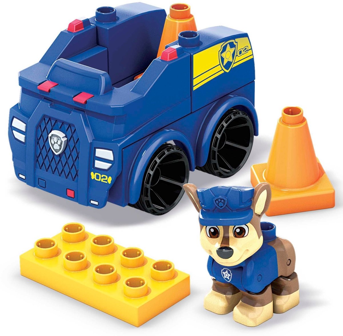Mattel - Mega Bloks - PAW Patrol Chases Streifenwagen