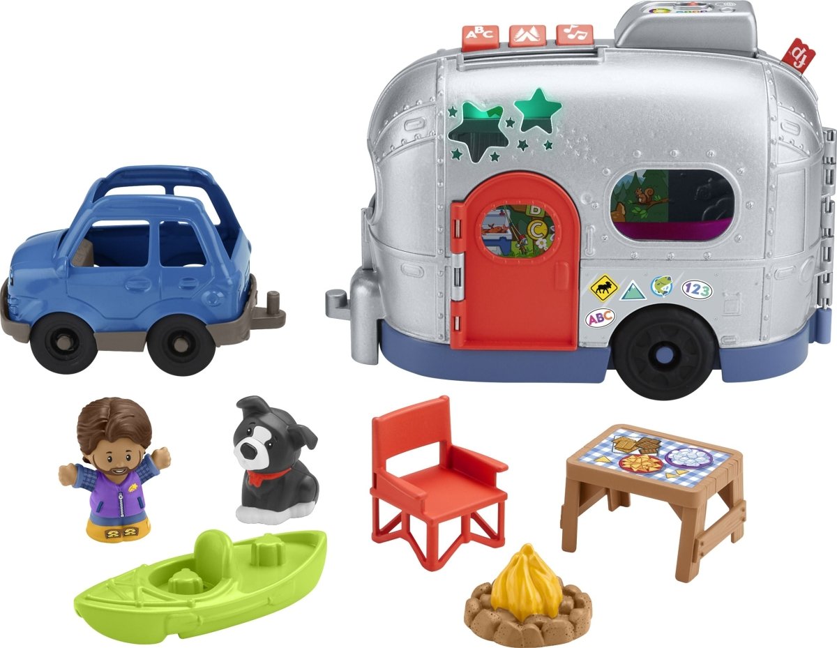 Fisher Price - Little People Wohnwagen Spielzeug mit Figuren