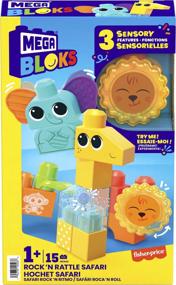 Mega Bloks - Rasselspaß Safari