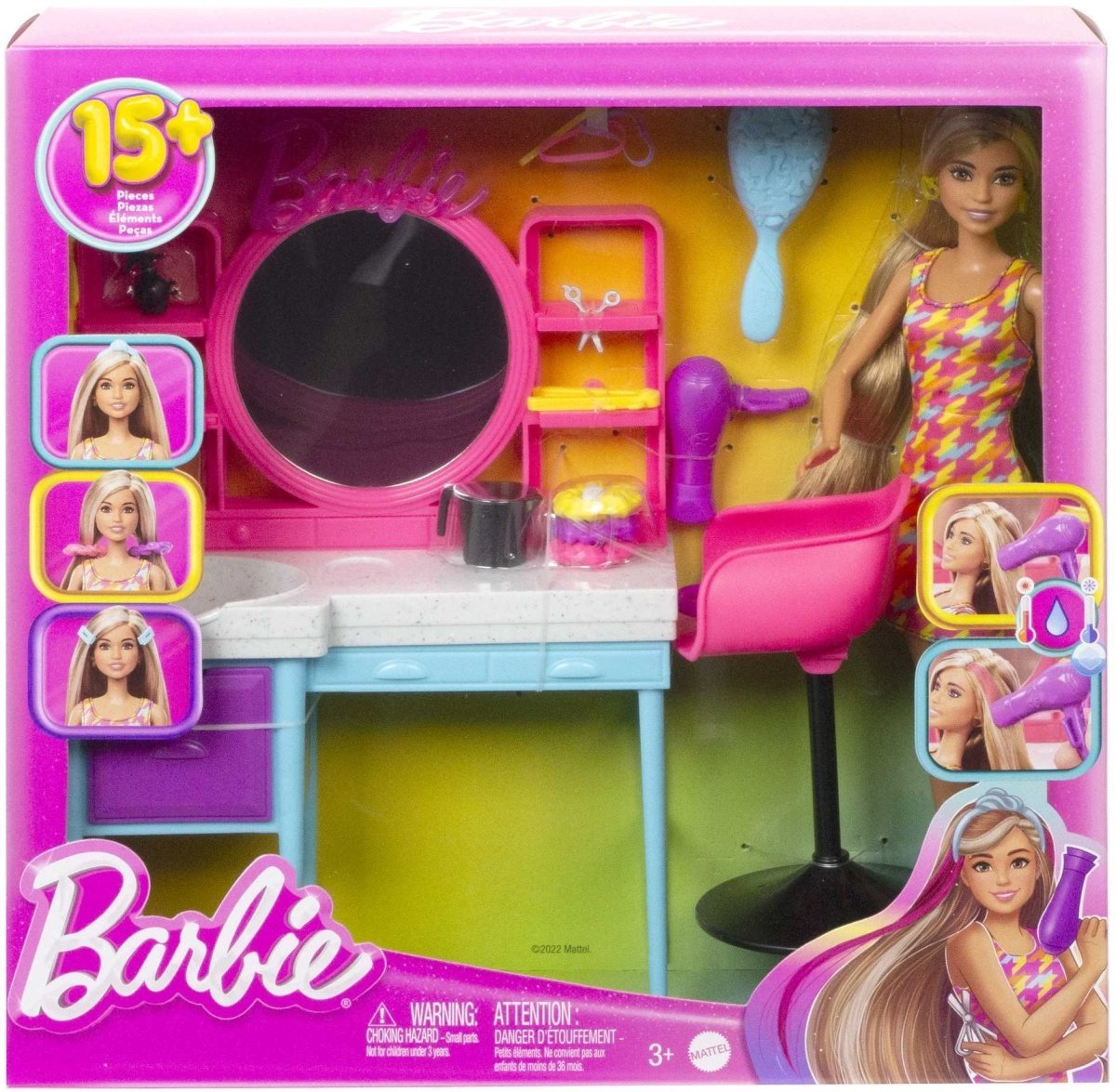 Barbie Totally Hair Friseursalon Spielset