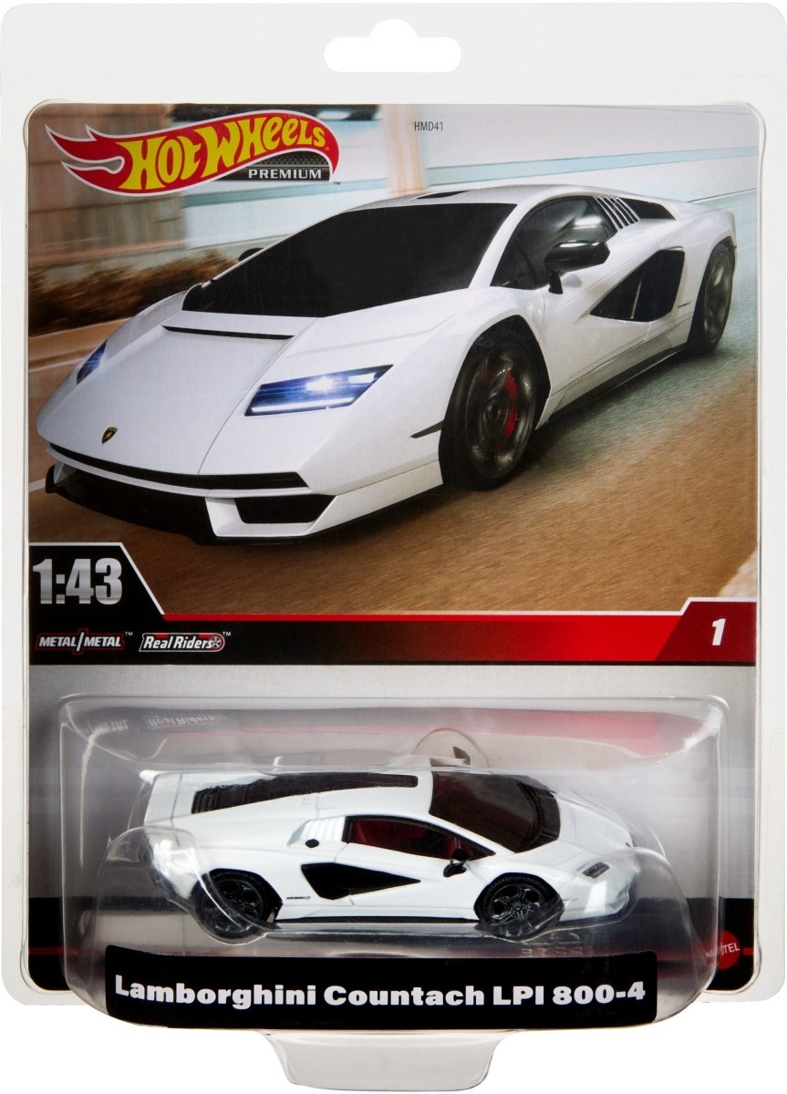 Hot Wheels Premium Lamborghini Countach – Maßstab 1:43