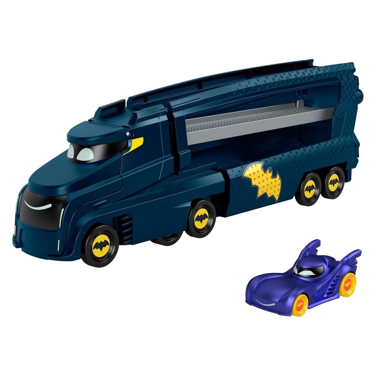 DC Batwheels Transporter – mit Bam das Batmobil