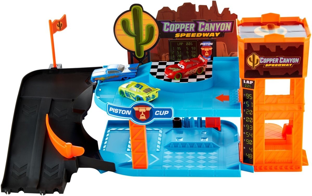 Disney Pixar Cars Copper Canyon leuchtende Garage