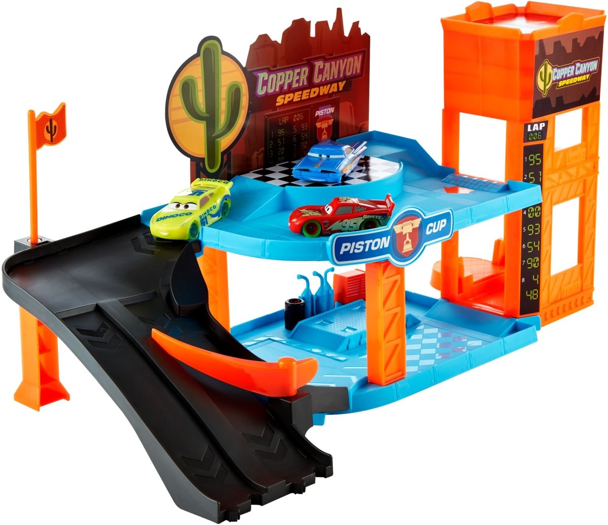 Disney Pixar Cars Copper Canyon leuchtende Garage