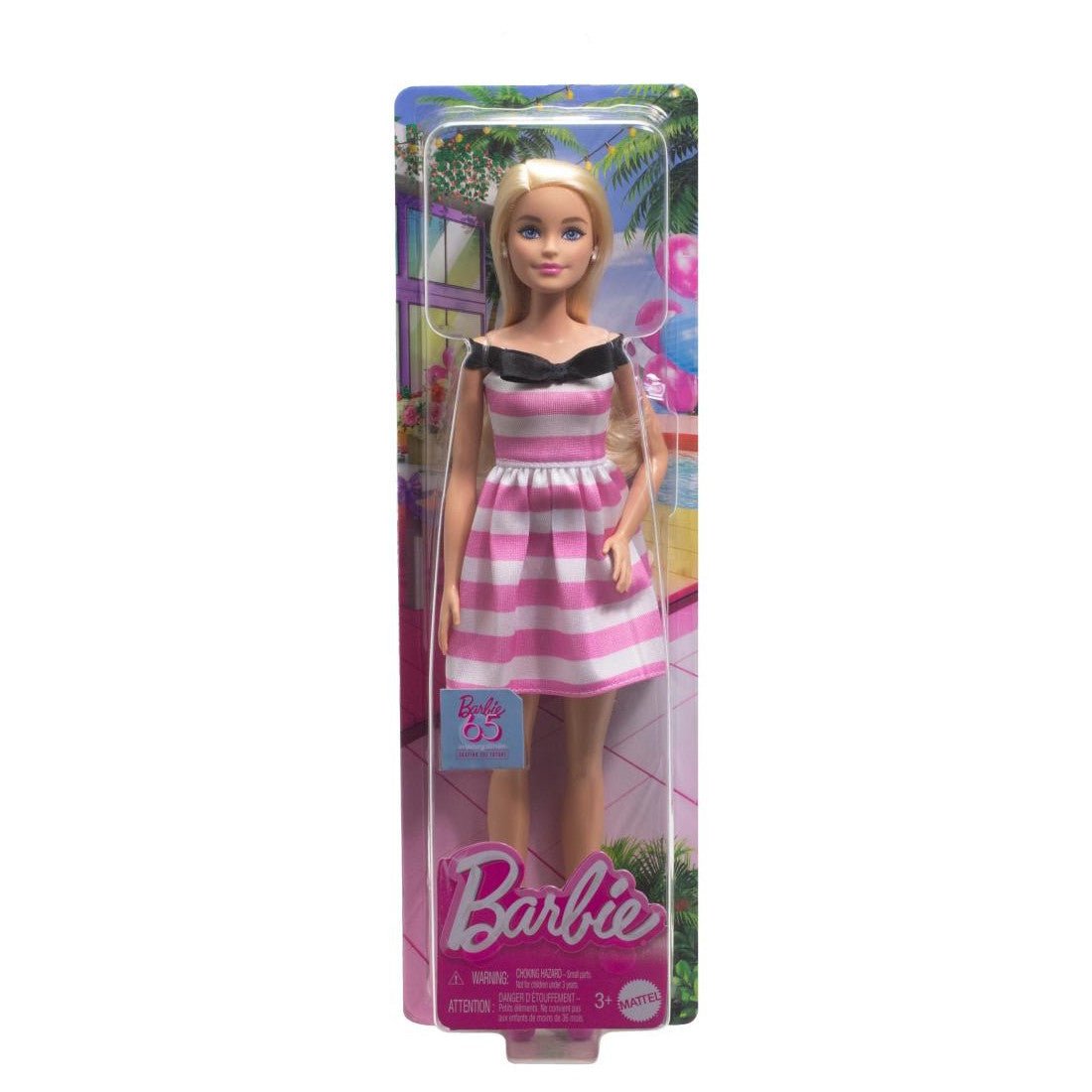 Barbie 65 Jahre – Jubiläumspuppe im 60er-Retro-Stil
