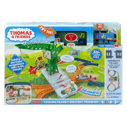 Thomas & Freunde Cranky Set mit Sound & 4,4 m Strecke