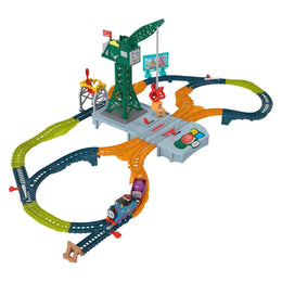 Thomas & Freunde Cranky Set mit Sound & 4,4 m Strecke