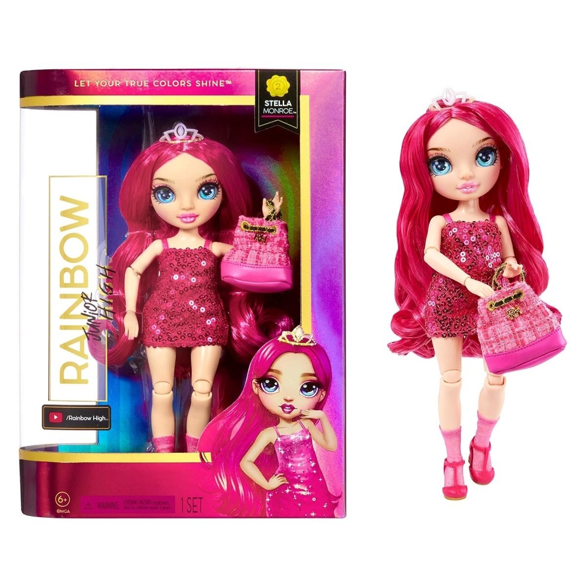 MGA - Rainbow High Junior High Doll - Stella Monroe