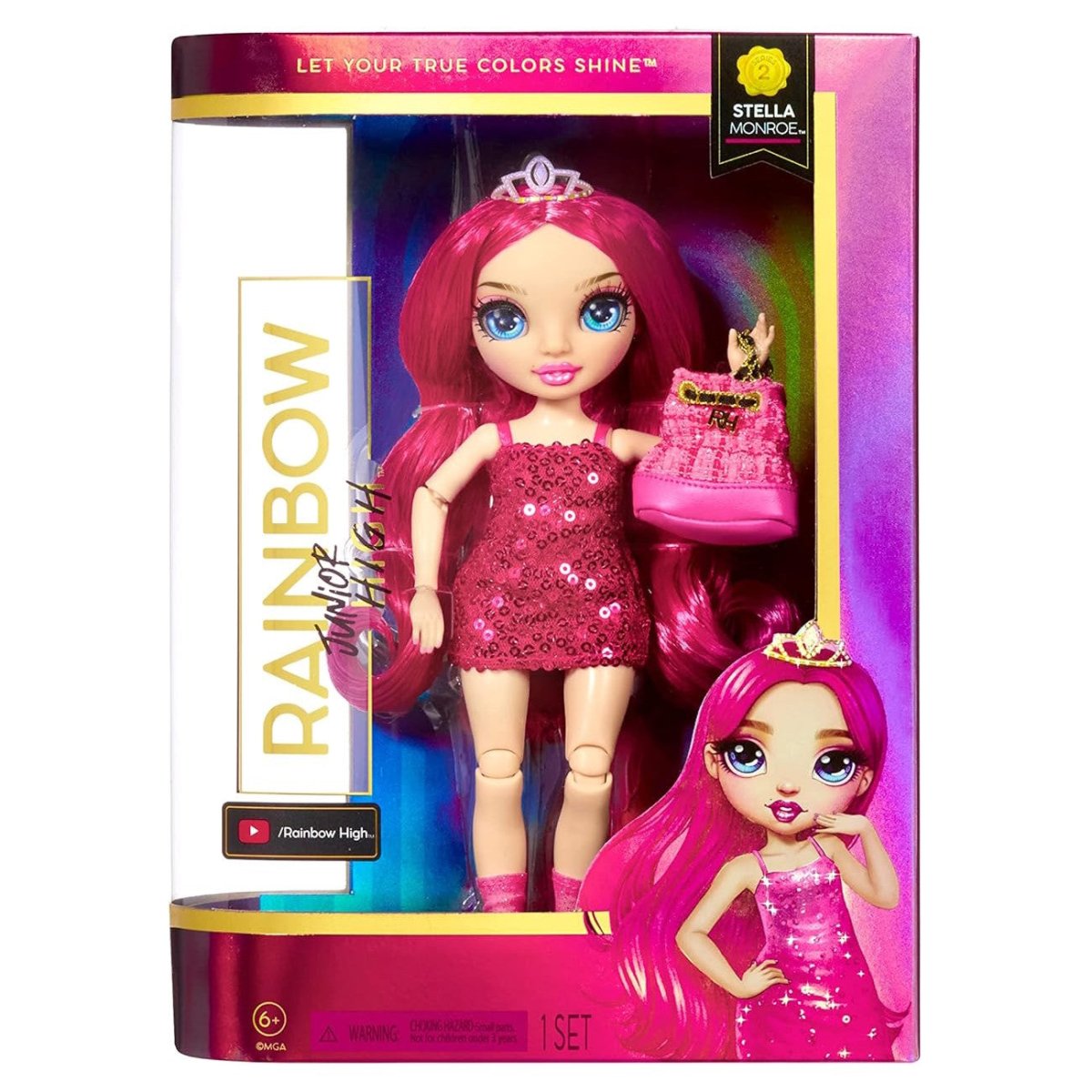 MGA - Rainbow High Junior High Doll - Stella Monroe