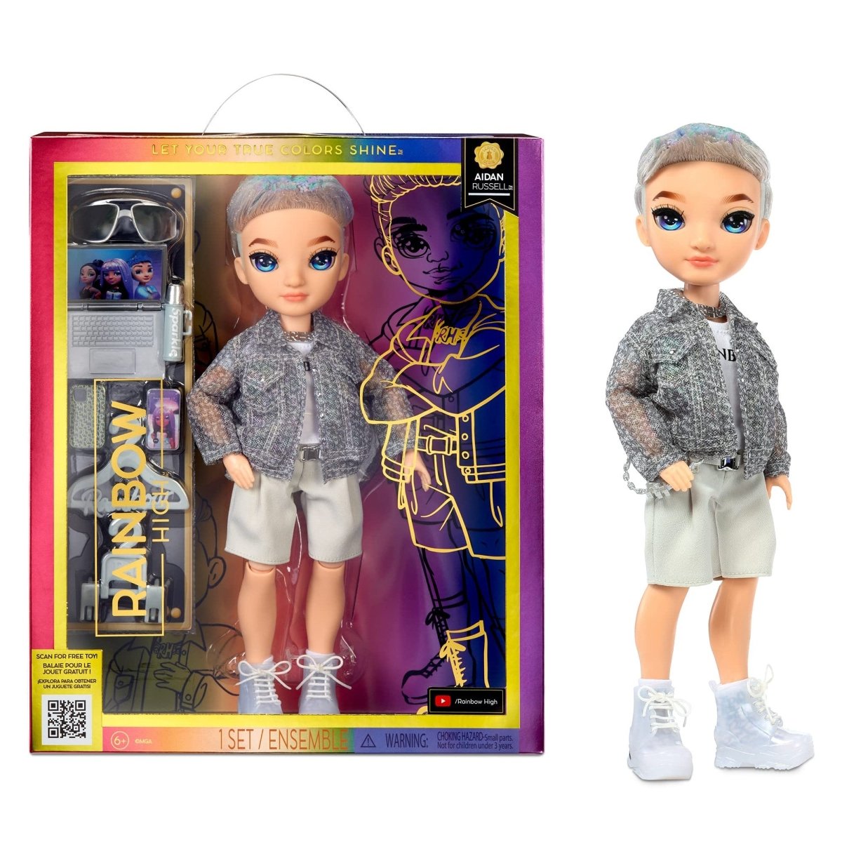 MGA - Rainbow High Fashion Doll - Aidan Russel
