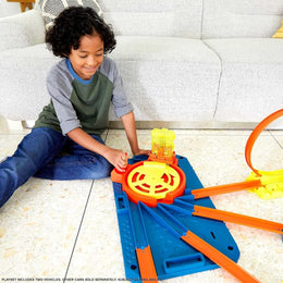 Hot Wheels Track Builder Starter Set mit Auto & Box