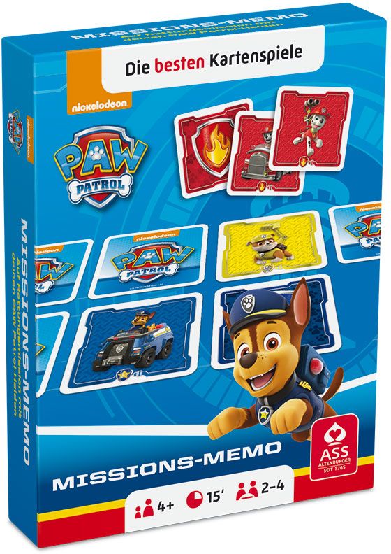 Spielkarten - Paw Patrol - Missions.