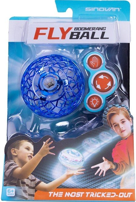 Toy Heroes - Flyball Boomerang Ball - Blau - Outdoor