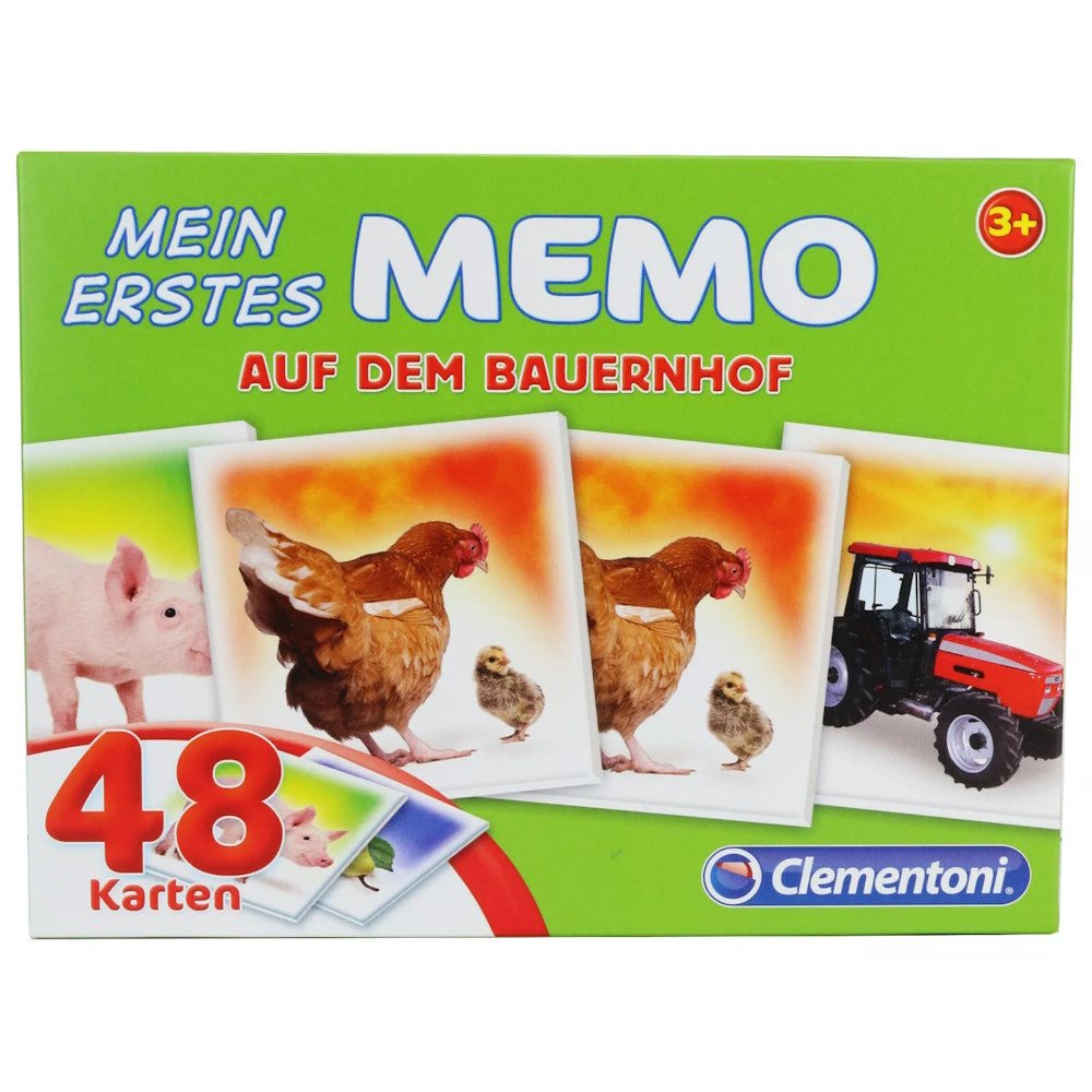 Clementoni - Mein Erstes Memo Auf dem Bauernhof - Memory