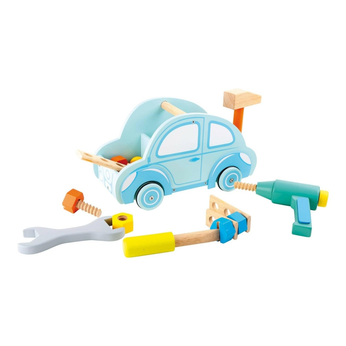 small foot - Werkzeugkasten Auto, Blue.