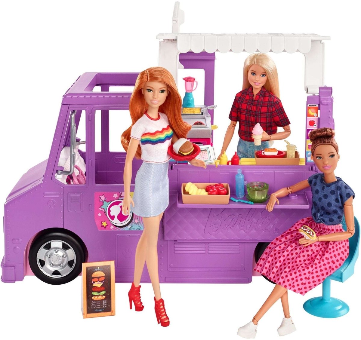 Mattel - Barbie Food-Truck.