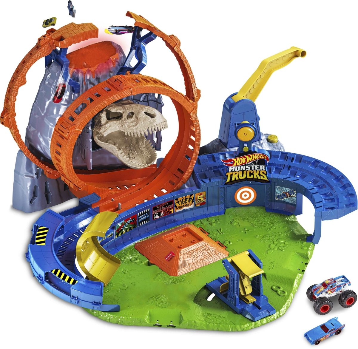 Mattel - Hot Wheels Monster Trucks Vulkan Arena.