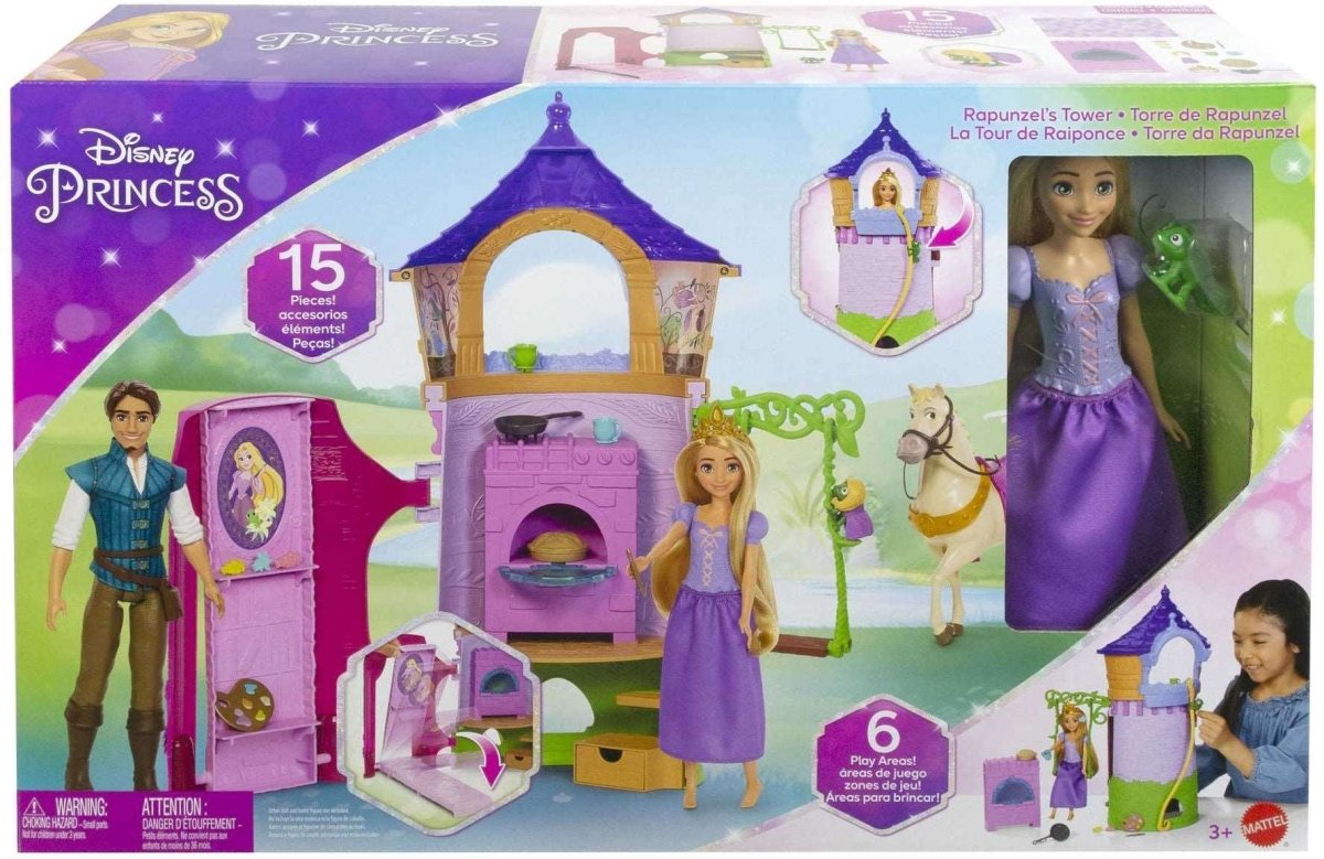 Mattel - Disney Princess Rapunzels Turm Spielset.