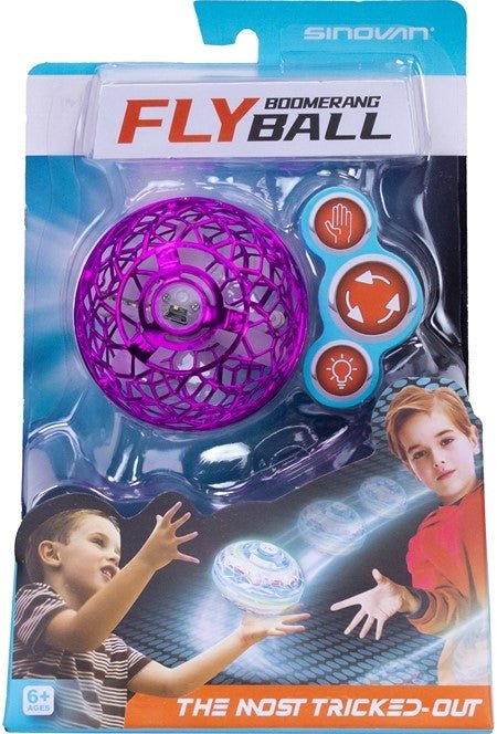 Toy Heroes - Flyball Boomerang Ball - Rose - Outdoor