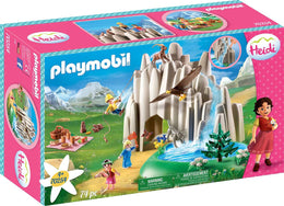 PLAYMOBIL 70254 - Heidi - Am Kristallsee mit Heidi, Peter und Clara