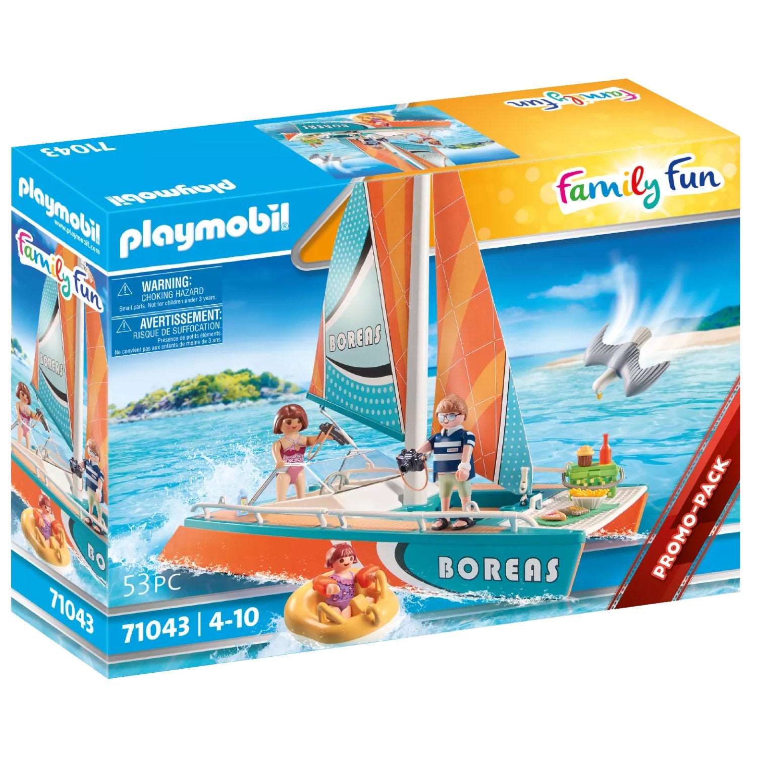 PLAYMOBIL 71043 - Family Fun - Katamaran - Playmobil