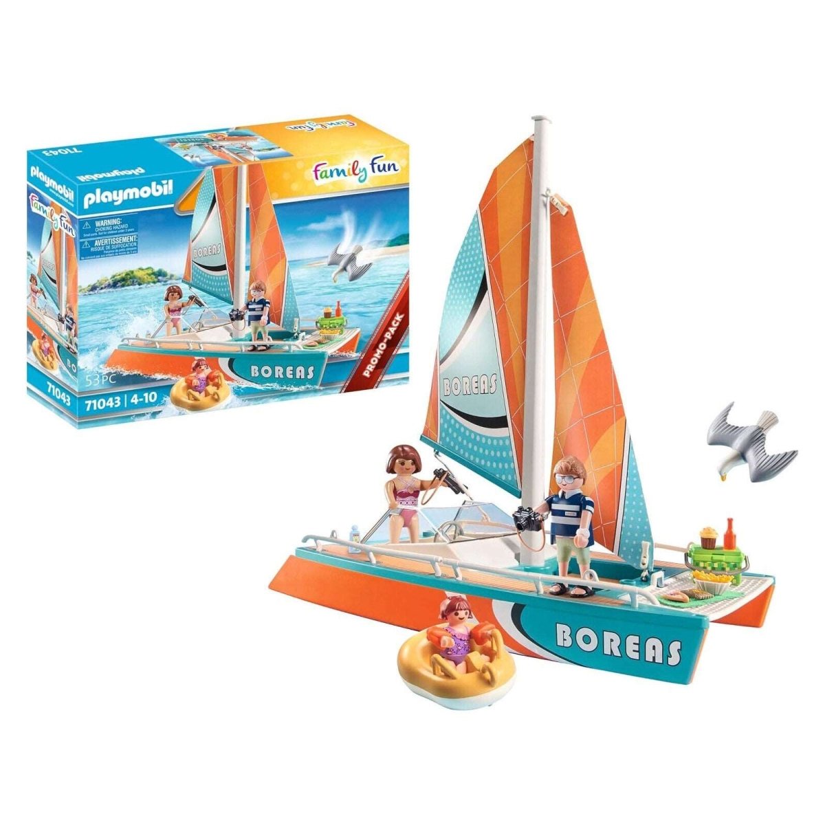 PLAYMOBIL 71043 - Family Fun - Katamaran - Playmobil