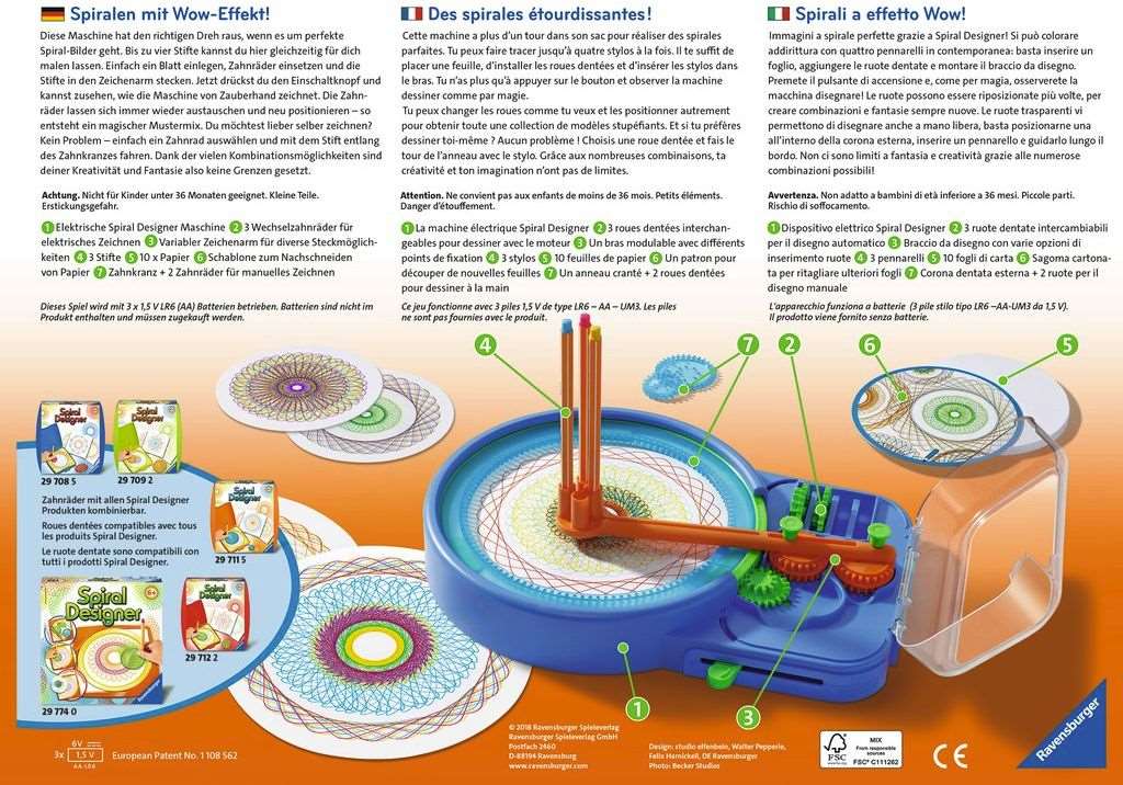Ravensburger - Spiral Designer-Maschine.