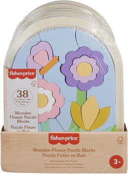Fisher-Price - Blumengarten Holz-Puzzle