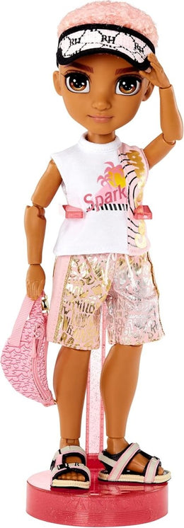 MGA - Rainbow High - Pacific Coast Fashion Doll - Finn Rosado