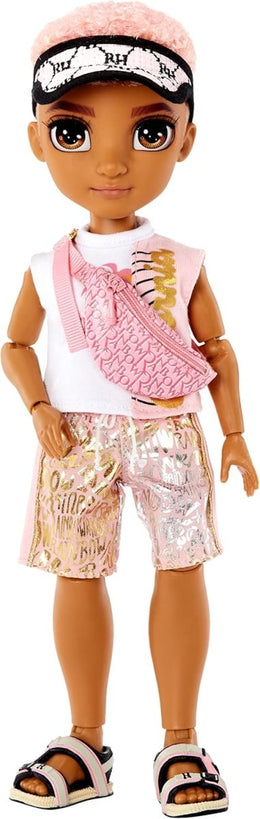 MGA - Rainbow High - Pacific Coast Fashion Doll - Finn Rosado