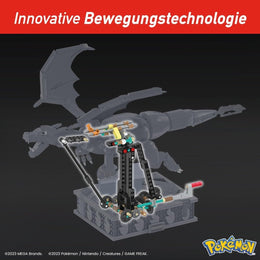 Mega Bloks – Pokémon Motion Glurak – Bewegliches Bauset