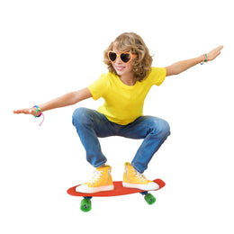 Ozbozz Skateboard Penny Rot/Schwarz.