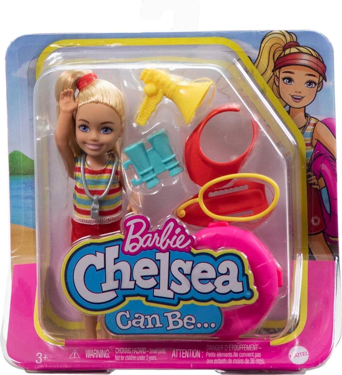 Mattel - Barbie Chelsea Can Be Rettungsschwimmerin