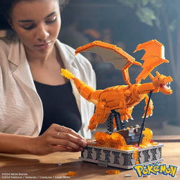 Mega Bloks – Pokémon Motion Glurak – Bewegliches Bauset