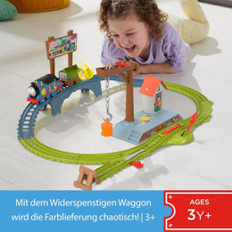 Fisher Price – Thomas und seine Freunde – Batteriebetriebenes Malfarbe-Zugset
