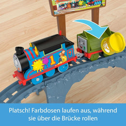 Fisher Price – Thomas und seine Freunde – Batteriebetriebenes Malfarbe-Zugset