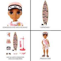 MGA - Rainbow High - Pacific Coast Fashion Doll - Finn Rosado