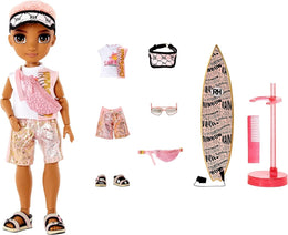 MGA - Rainbow High - Pacific Coast Fashion Doll - Finn Rosado