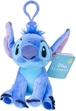 Disney - Lilo & Stitch - Plüsch-Stitch Schlüsselanhänger (Bagclip), 14 cm