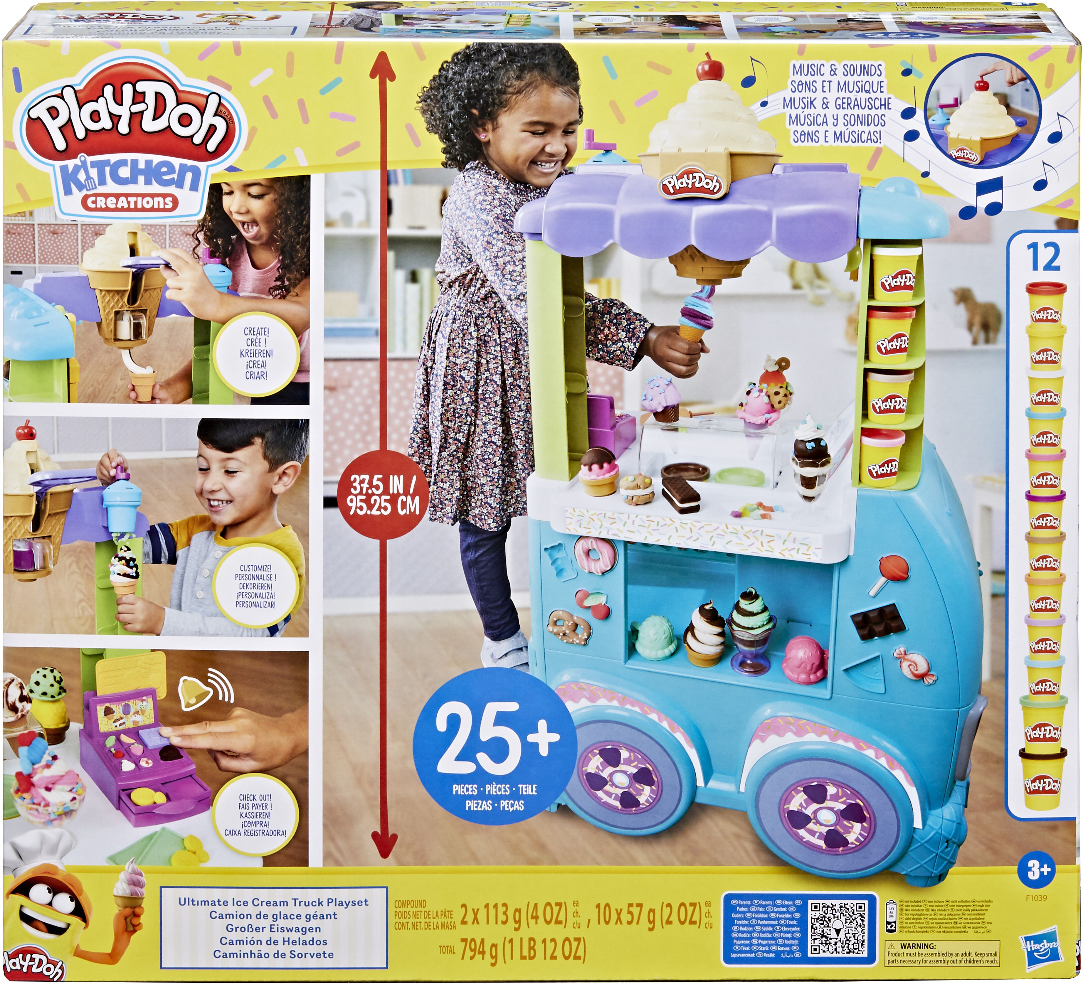 Hasbro - Play-Doh Großer Eiswagen